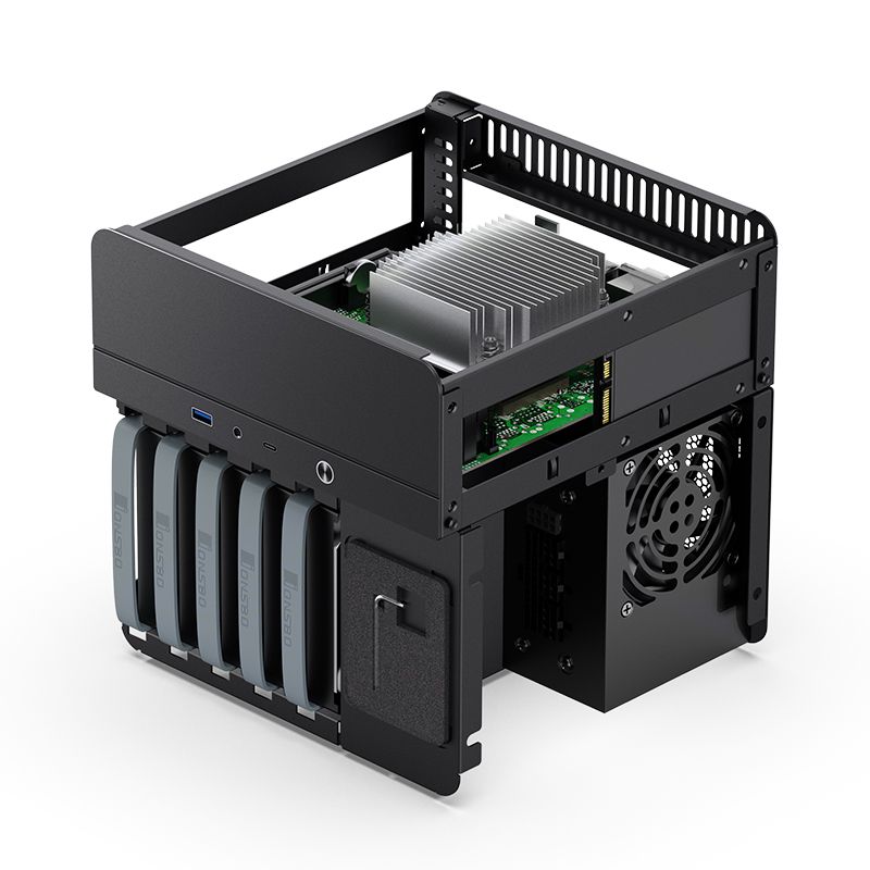 Jonsbo N3 - A new NAS case with 8 HDDs bays