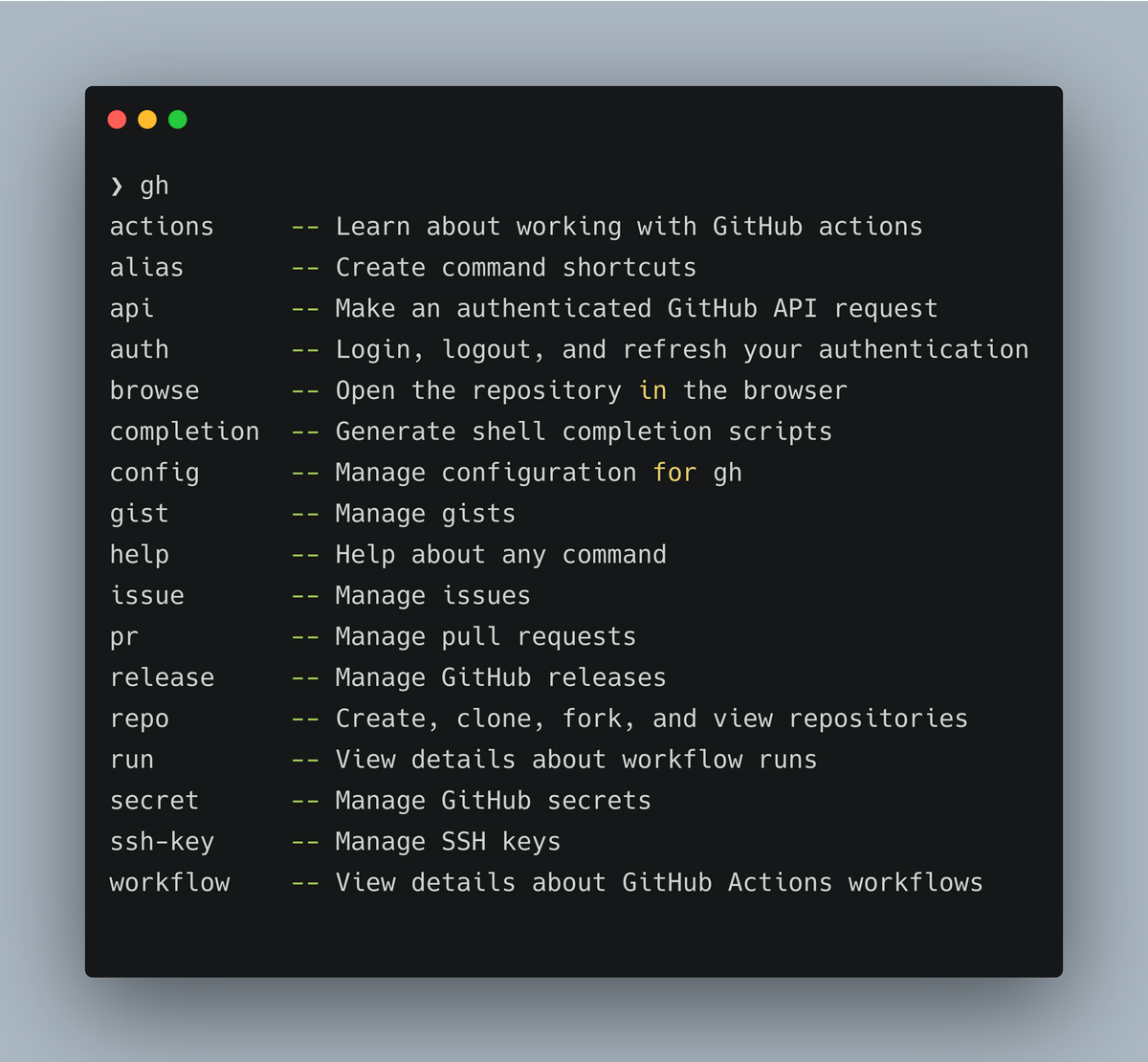 GitHub CLI auto-completion with Oh-My-Zsh