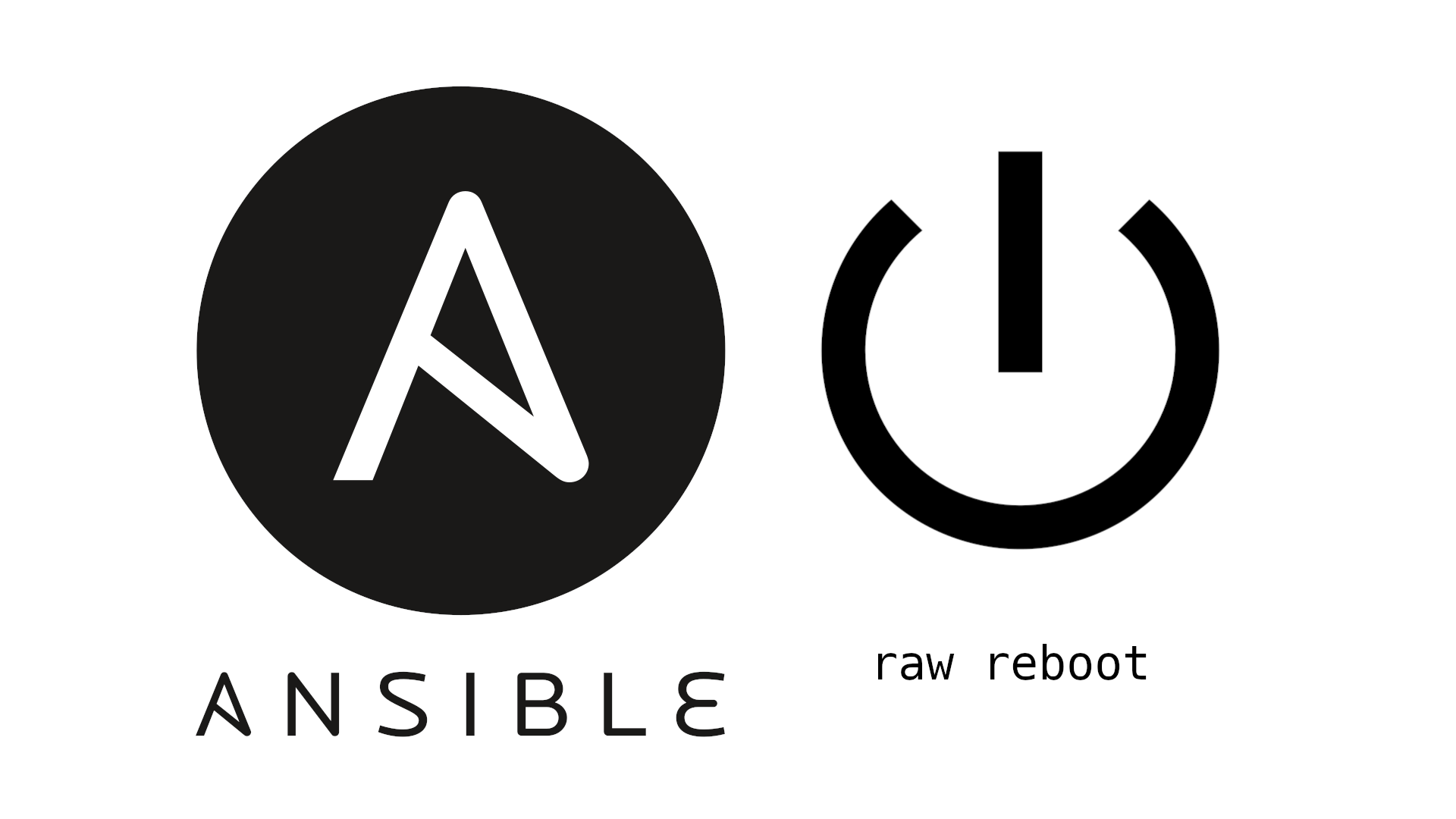 Ansible logo and power log
