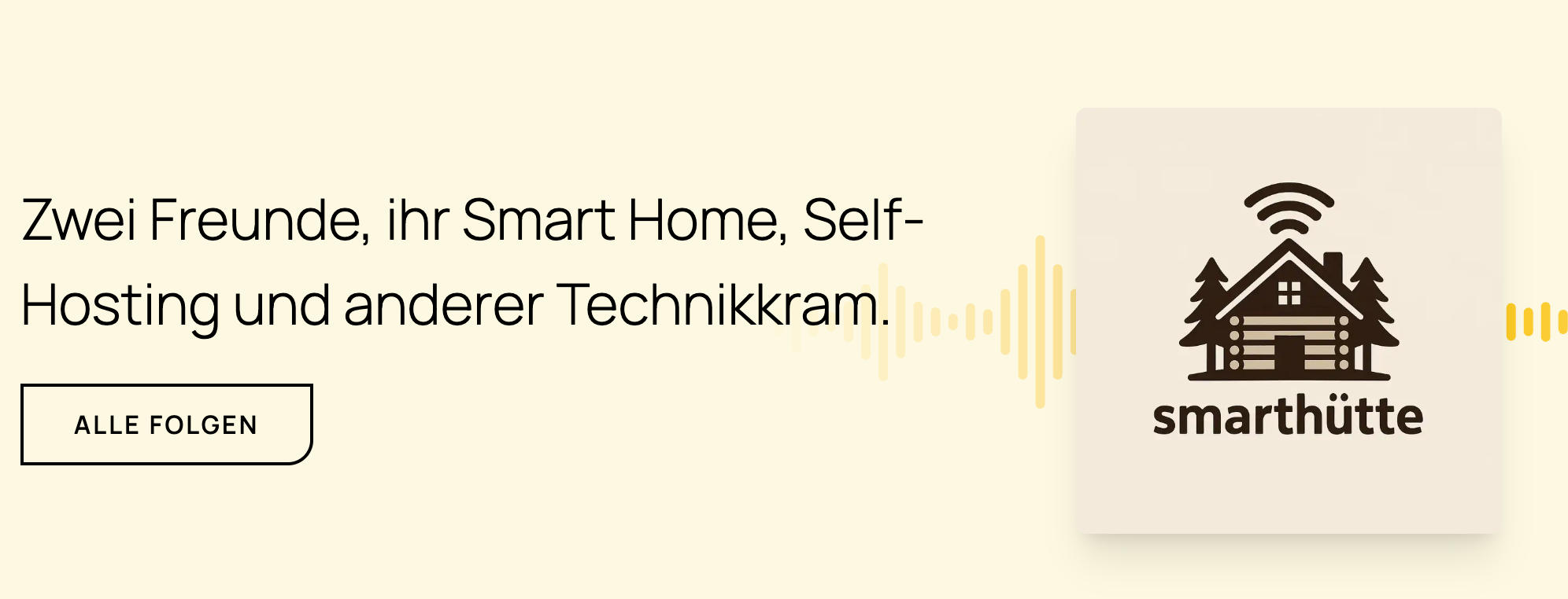 Started the SmartHütte Podcast