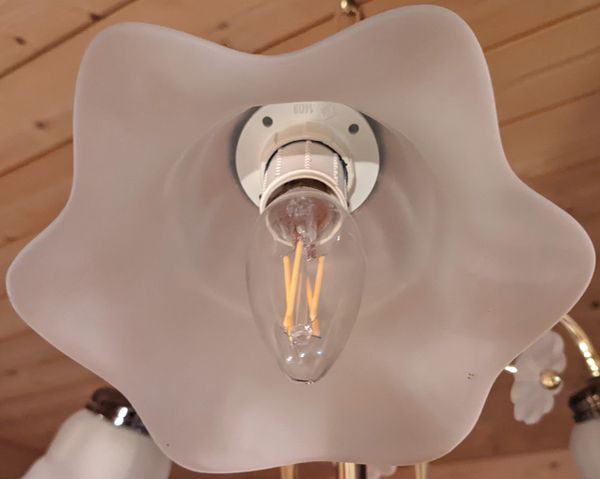 A lamp which looks like a goose